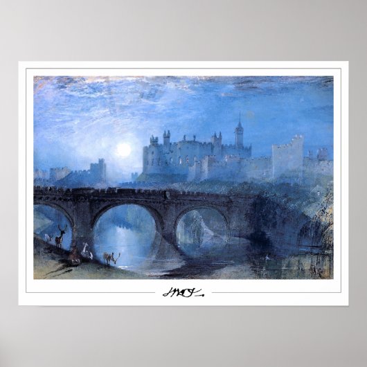 Affiche d'art Zedign de JMW Turner #48 (Devant)