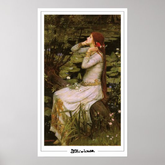 Affiche d'art Zedign de John William Waterhouse #9 (Devant)