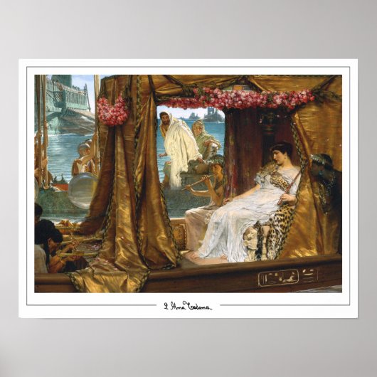Affiche d'art Zedign de Lawrence Alma-Tadema #8 (Devant)
