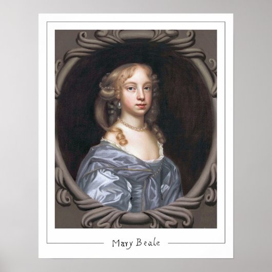 Affiche d'art Zedign de Mary Beale #2 (Devant)