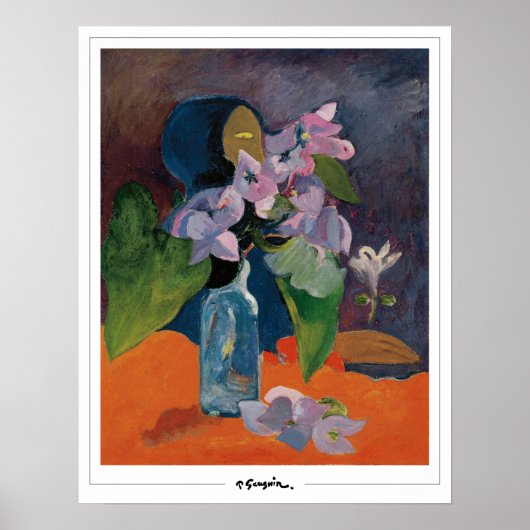Affiche d'art Zedign de Paul Gauguin #12 (Devant)