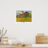 Affiche d'art Zedign de Paul Gauguin #98 (Cuisine)
