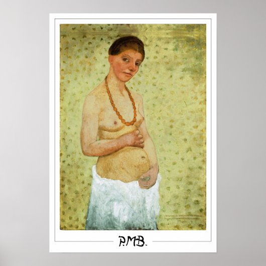 Affiche d'art Zedign de Paula Modersohn-Becker #1 (Devant)