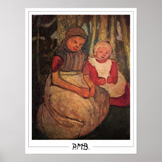 Affiche d'art Zedign de Paula Modersohn-Becker #14 (Devant)