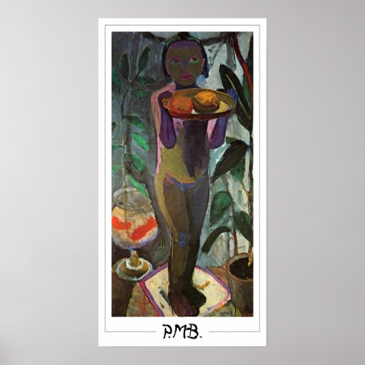 Affiche d'art Zedign de Paula Modersohn-Becker #18 (Devant)