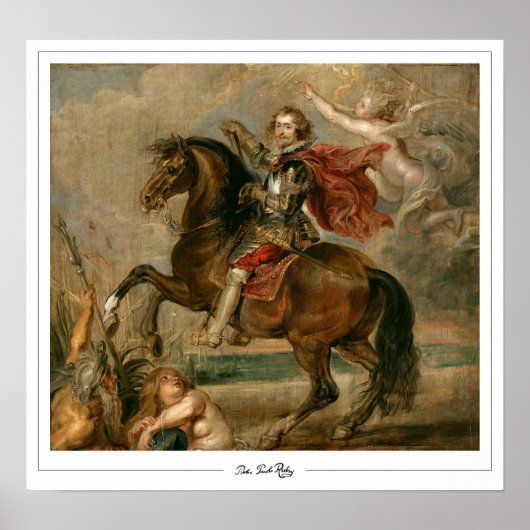 Affiche d'art Zedign de Pierre Paul Rubens #10 (Devant)
