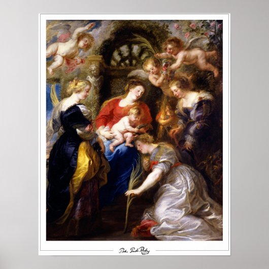 Affiche d'art Zedign de Pierre Paul Rubens #38 (Devant)