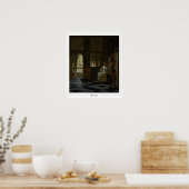 Affiche d'art Zedign de Pieter de Hooch #1 (Cuisine)