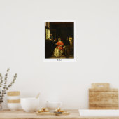 Affiche d'art Zedign de Pieter de Hooch #117 (Cuisine)