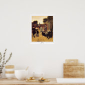 Affiche d'art Zedign de Pieter de Hooch #143 (Cuisine)