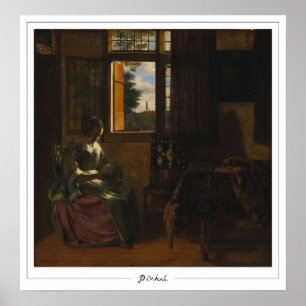 Affiche d'art Zedign de Pieter de Hooch #150
