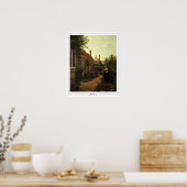 Affiche d'art Zedign de Pieter de Hooch #5 (Cuisine)