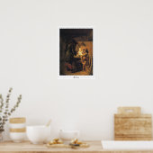 Affiche d'art Zedign de Pieter de Hooch #77 (Cuisine)