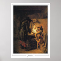 Affiche d'art Zedign de Pieter de Hooch #77