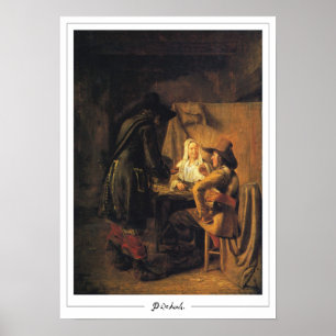 Affiche d'art Zedign de Pieter de Hooch #77