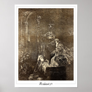 Affiche d'art Zedign de Rembrandt van Rijn #105