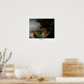 Affiche d'art Zedign de Rembrandt van Rijn #11 (Cuisine)