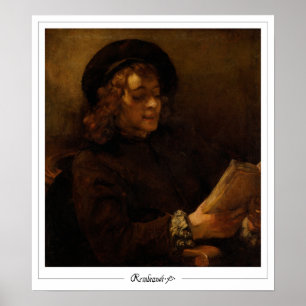 Affiche d'art Zedign de Rembrandt van Rijn #2