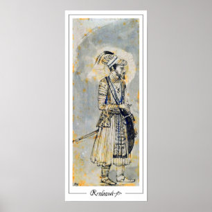 Affiche d'art Zedign de Rembrandt van Rijn #230