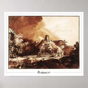 Affiche d'art Zedign de Rembrandt van Rijn #462