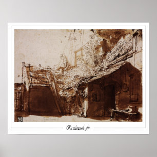 Affiche d'art Zedign de Rembrandt van Rijn #464