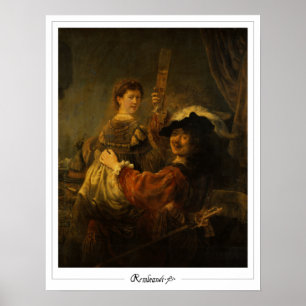 Affiche d'art Zedign de Rembrandt van Rijn #8