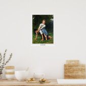 Affiche d'art Zedign de William-Adolphe Bouguereau (Cuisine)