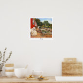 Affiche d'art Zedign de William Merritt Chase #201 (Cuisine)