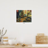 Affiche d'art Zedign d'Edvard Munch #13-3 (Cuisine)