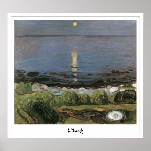 Affiche d'art Zedign d'Edvard Munch #20-3 (Devant)