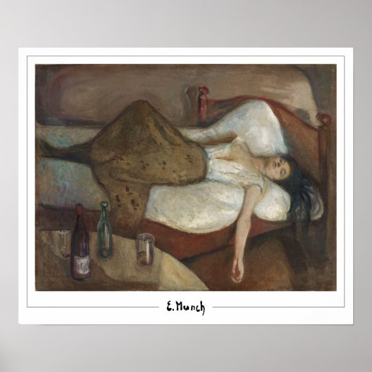 Affiche d'art Zedign d'Edvard Munch #340-3 (Devant)