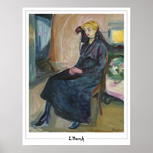 Affiche d'art Zedign d'Edvard Munch #427-3 (Devant)