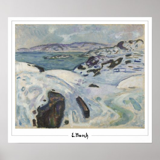 Affiche d'art Zedign d'Edvard Munch #614-3 (Devant)
