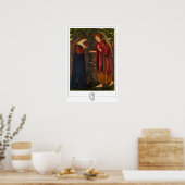 Affiche d'art Zedign d'Edward Burne-Jones #1 (Cuisine)