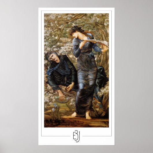 Affiche d'art Zedign d'Edward Burne-Jones #79 (Devant)