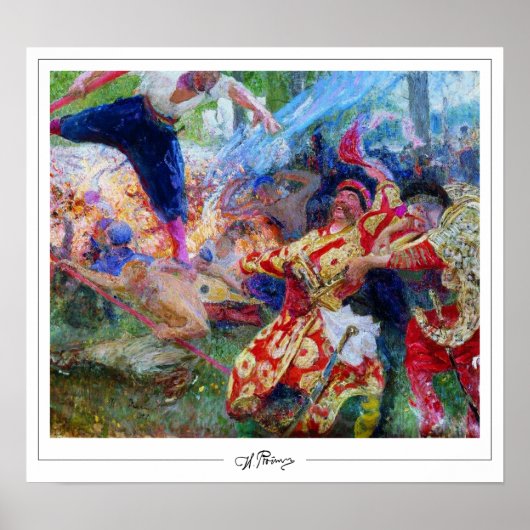 Affiche d'art Zedign d'Ilya Repin #718 (Devant)