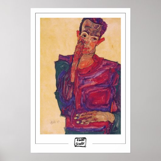 Affiche d'art Zedign Egon Schiele #103-3 (Devant)