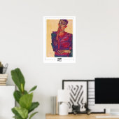 Affiche d'art Zedign Egon Schiele #103-3 (Bureau à domicile)