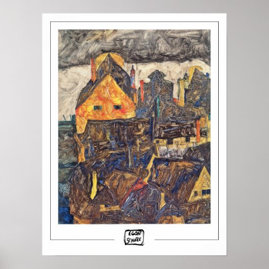 Affiche d'art Zedign Egon Schiele #15-2 (Devant)