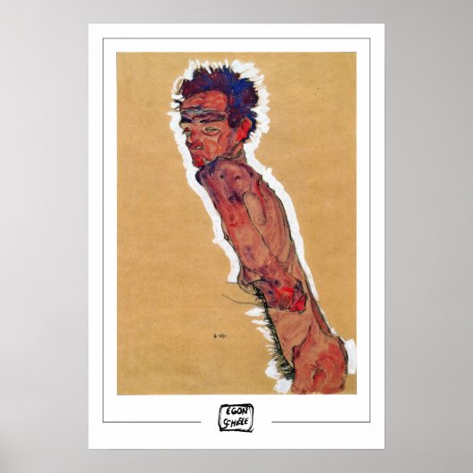 Affiche d'art Zedign Egon Schiele #286 (Devant)