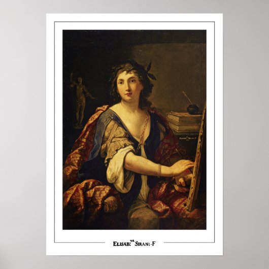 Affiche d'art Zedign Elisabetta Sirani #2 (Devant)