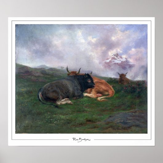 Affiche d'art Zedign Rosa Bonheur #19 (Devant)