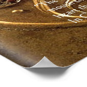 Affiche d'artefact et de proverbe celtique (Coin)