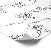 Affiche d'astronaute (Coin)