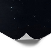 Affiche d'astronaute flottant dans l'espace (Coin)