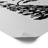 Affiche d'attaque d'alligator (Coin)