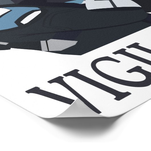 affiche d'auto-défense (Coin)