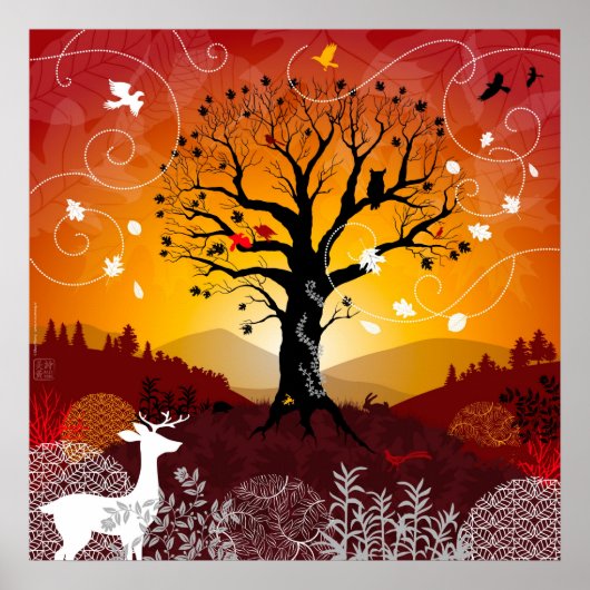 Affiche d'automne (Devant)