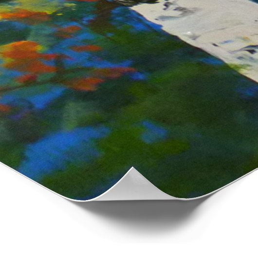 Affiche d'automne Aspen (Coin)