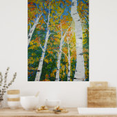 Affiche d'automne Aspen (Cuisine)